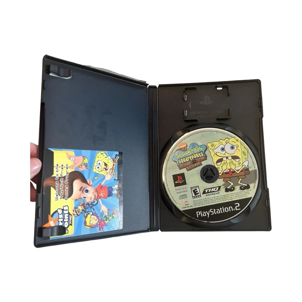 SpongeBob SquarePants Revenge of the Flying Dutchman Sony PlayStation 2 PS2 Game